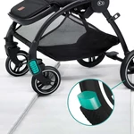 Kép 9/10 - Kinderkraft babakocsi többfunkciós Evolution Cocoon 2in1 puha mózessel Mauvelous pink