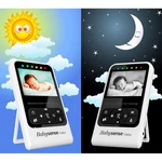 Kép 2/5 - Babysense bébiőr kamerás V24R