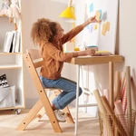 Kép 6/6 - Kinderkraft etetőszék Enock fa natúr