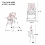 Kép 7/8 - Kinderkraft etetõszék Yummy pink