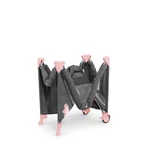 Kép 4/9 - Kinderkraft utazóágy Joy szürke-pink
