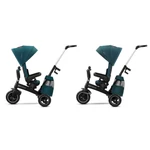 Kép 4/10 - Kinderkraft tricikli Easytwist Midnight Green