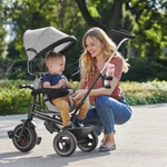 Kép 9/10 - Kinderkraft tricikli Freeway szürke-melange