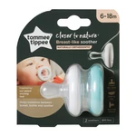 Kép 1/3 - Tommee Tippee nyugtató cumi CTN anyamell formájú 6-18 hó 2db színes