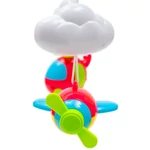 Kép 4/8 - Baby Mix zenélő-forgó projektoros távirányítóval Repülő és helikopter