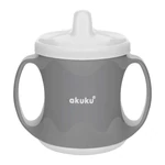 Kép 1/2 - Akuku itatópohár csőrös 200ml  szürke-fehér