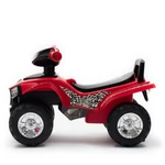 Kép 3/6 - Baby Mix bébitaxi Quad Ride and Go piros