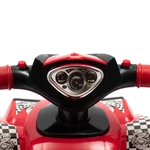 Kép 4/6 - Baby Mix bébitaxi Quad Ride and Go piros