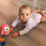Kép 2/2 - Baby Mix keljfeljancsi pingvin pink