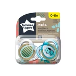 Kép 1/2 - Tommee Tippee játszócumi Moda 2db 0-6hó fiú