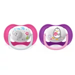 Kép 5/6 - Philips AVENT játszócumi ultra air 6-18hó lány állatos 2db