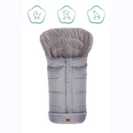 Kép 2/10 - Fillikid bundazsák babakocsiba K2 6570-17 világosszürke