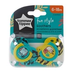 Kép 1/2 - Tommee Tippee játszócumi CTN Fun 2 db 6-18hó sárga-zöld