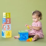 Kép 5/6 - Taf Toys kockapiramis - Szavanna formabedobó 12725