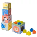 Kép 1/6 - Taf Toys kockapiramis - Szavanna formabedobó 12725