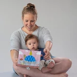 Kép 5/10 - Taf Toys bébikönyv puha Tummy-Time Szavanna 12705