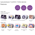 Kép 9/10 - Taf Toys bébikönyv puha Tummy-Time Szavanna 12705