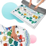 Kép 7/9 - Kinderkraft játszószőnyeg  - Little Gardener játékhíddal sátorral