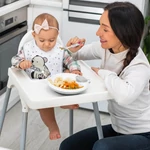 Kép 4/5 - BabyOno evõeszköz-készlet rozsdamentes acél szürke csíkos 1065/01