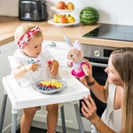 Kép 4/5 - BabyOno evõeszköz-készlet rozsdamentes acél szürke szív/papírrepülõ 1065/02