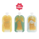 Kép 2/4 - Badabulle tasak bébiételekhez 150ml 15db B004500