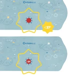Kép 2/4 - Badabulle csúszásgátló kádba hőmérővel XXL B023014