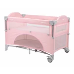 Kép 2/4 - Kikkaboo utazóágy Milky Way pink