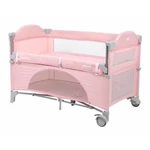 Kép 3/4 - Kikkaboo utazóágy Milky Way pink