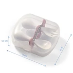 Kép 5/6 - BabyOno evõeszköz-készlet - ergonomikus, dobozzal mályva 969/01