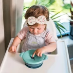 Kép 9/9 - BabyOno tányér - Snack tartó, tapadó aljú, fedeles 1078
