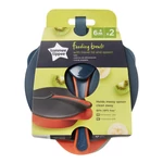 Kép 1/4 - Tommee Tippee etetőtálka Feeding bowls tetővel és kanállal