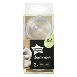 Kép 2/2 - Tommee Tippee cumisüveg cumi CTN 2 db lassú folyású