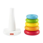 Kép 2/5 - Fisher-Price fejlesztõ játék színes gyûrûpiramis ECO GRF09