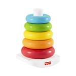 Kép 1/5 - Fisher-Price fejlesztõ játék színes gyûrûpiramis ECO GRF09