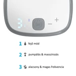 Kép 9/10 - BabyOno mellszívó Shelly - elektromos, viselhetõ 1000