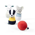 Kép 1/10 - BabyOno baba bowling szett - Edmund borz és barátai 1437
