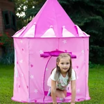 Kép 4/8 - Baby Mix gyermek sátor Vár rózsaszín
