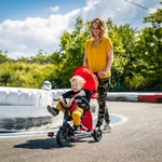 Kép 7/7 - Zopa tricikli Nova - tolókarral piros