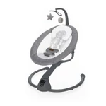 Kép 1/6 - Zopa elektromos hinta - Lullaby - sötét vázzal Szürke csillagok