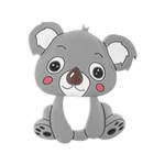 Kép 1/2 - Akuku rágóka - szilikon hûthető  Koala szürke