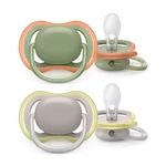 Kép 1/4 - Philips AVENT játszócumi - ultra air 6-18hó neutral 2db