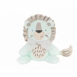 Kép 1/2 - Kikkaboo takaró - 75x100 cm mosolygó oroszlán menta