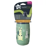 Kép 1/3 - Tommee Tippee itatópohár - Superstar Insulated Sportee Bottle sportkupakos hőtartó 266ml 12hó zöld