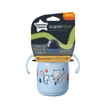Kép 1/3 - Tommee Tippee itatópohár - Superstar Training Sippee Cup csőrös 300ml 6hó kék