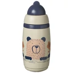 Kép 2/3 - Tommee Tippee itatópohár - Superstar Insulated Straw Cup szívószálas hőtartó 266ml 12hó drapp