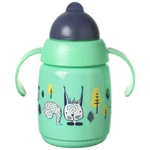Kép 2/3 - Tommee Tippee itatópohár - Superstar Training Straw Cup szívószálas 300ml 6hó zöld