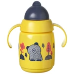 Kép 2/3 - Tommee Tippee itatópohár - Superstar Training Straw Cup szívószálas 300ml 6hó sárga