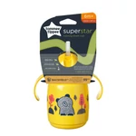Kép 1/3 - Tommee Tippee itatópohár - Superstar Training Straw Cup szívószálas 300ml 6hó sárga
