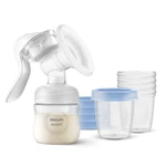 Kép 1/4 - Philips AVENT mellszívó kézi, ajándék 5db VIA 180ml pohárral