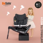Kép 7/9 - BeSafe gyerekülés iZi Turn i-Size 61-105 cm Anthracite Mesh